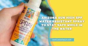 SPF water resistant spray