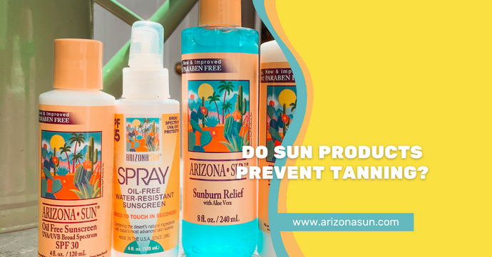 Do Sun Products Prevent Tanning?