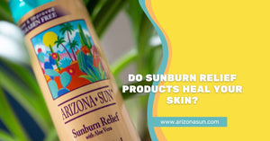 sunburn relief products