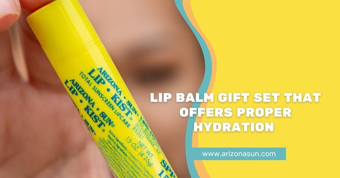 Lip Balm Gift Set That Offers Proper Hydration