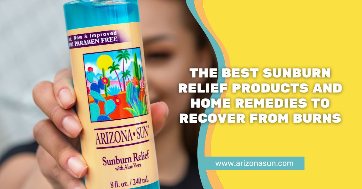 sunburn relief products