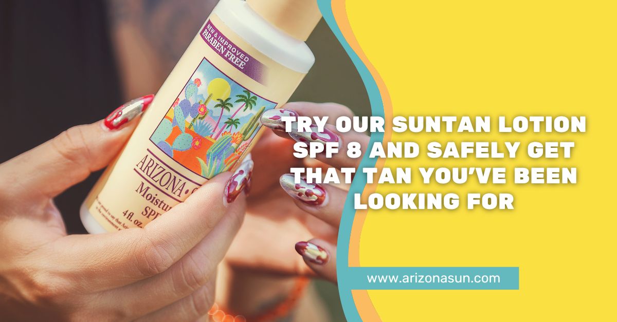 suntan lotion SPF 8