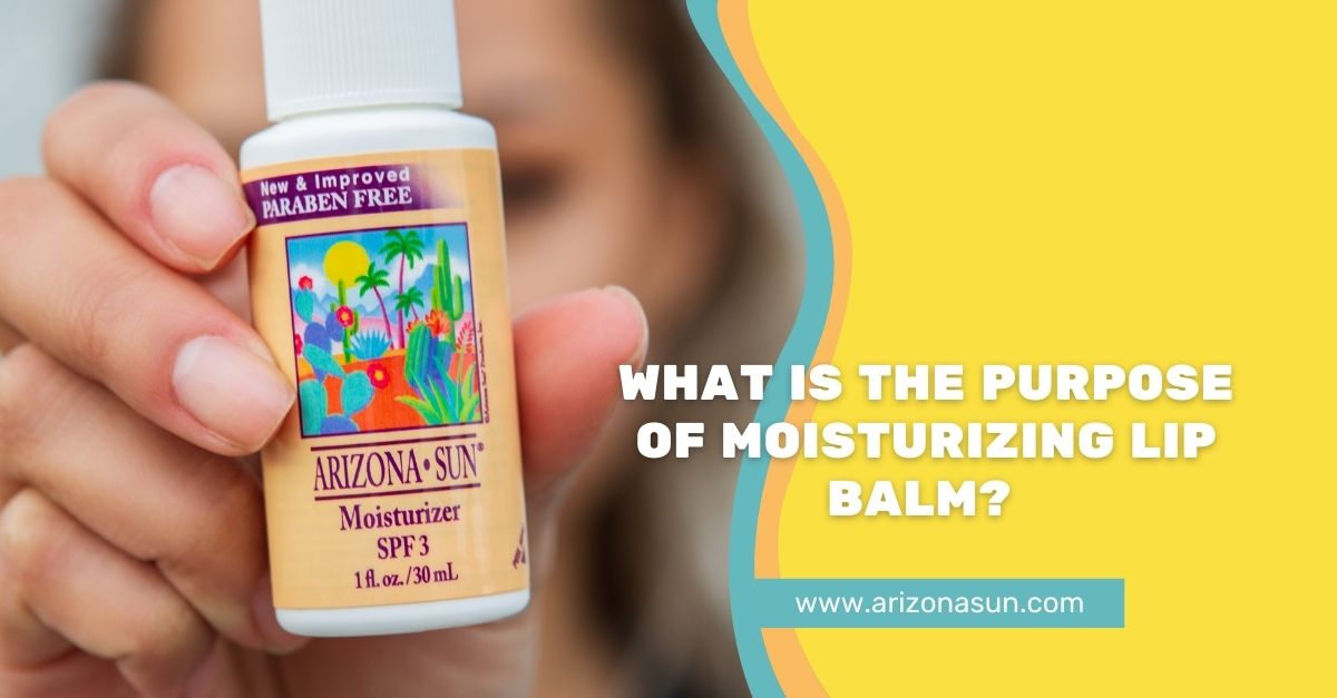 moisturizing lip balm
