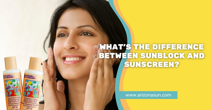 What’s the Difference Between Sunblock and Sunscreen?