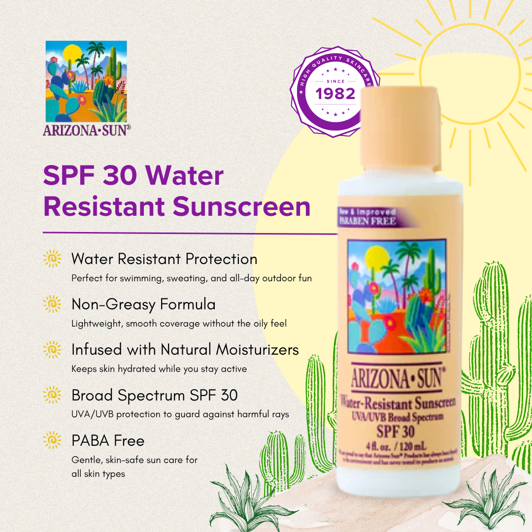 SPF 30 Water Resistant Sunscreen