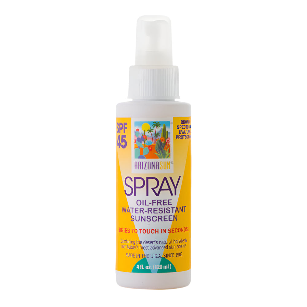 ArizonaSun® SPF 45 Oil Free/Water Resistant Spray – 4 oz.