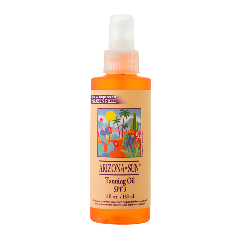 SPF 3 Sun Tanning Oil - 6 oz.
