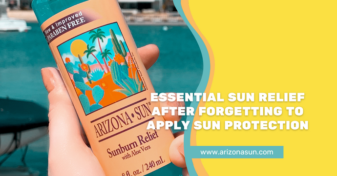 Essential Sun Relief After Forgetting to Apply Sun Protection