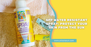 SPF water-resistant spray
