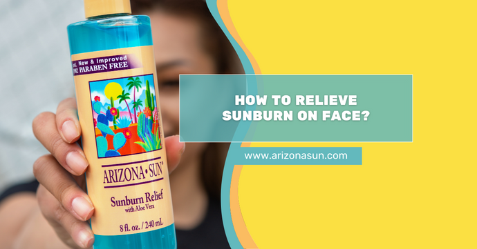 How to Relieve Sunburn on Face?