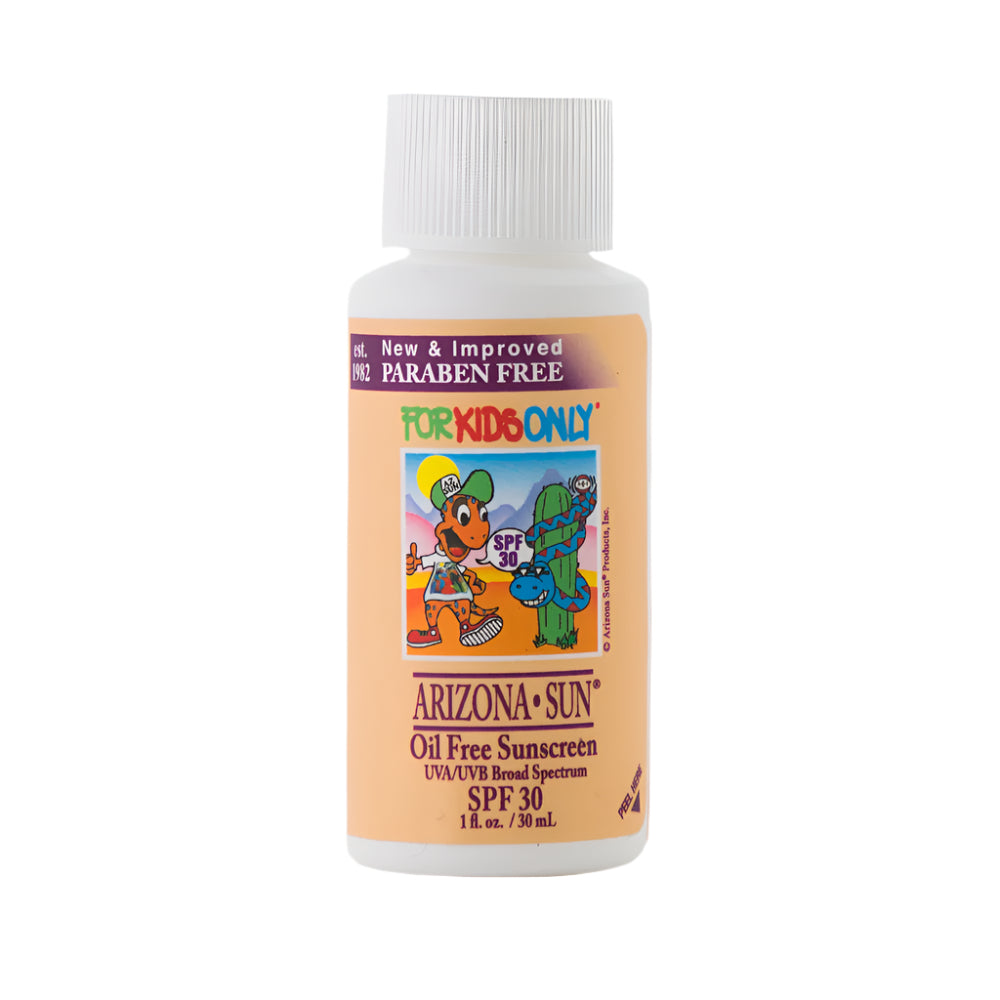 SPF 30 ArizonaSun® Oil Free Sunscreen "For Kids Only" - 1 oz.