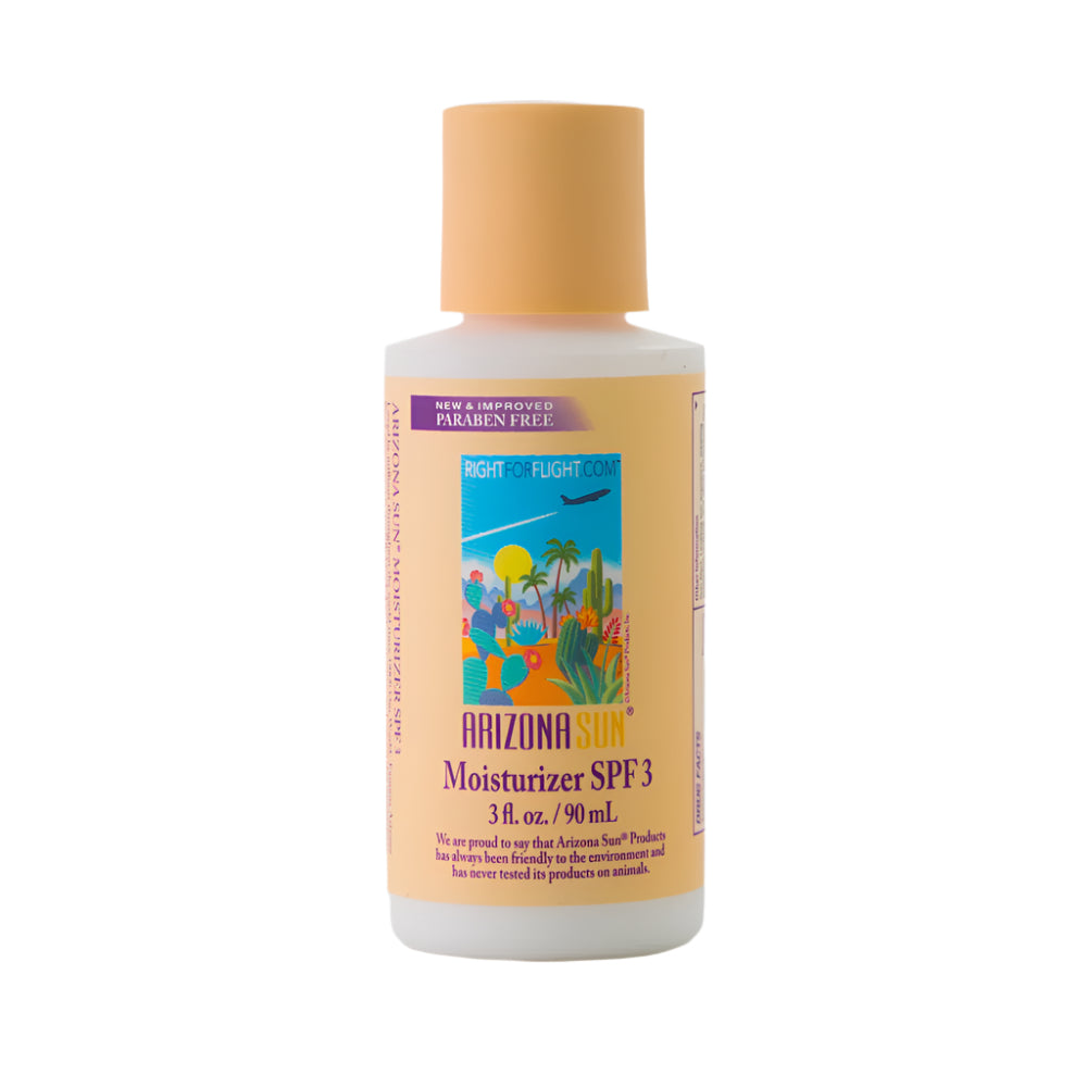 RightForFlight World Famous ArizonaSun® Skin Care Moisturizer- SPF3 - 3 oz.