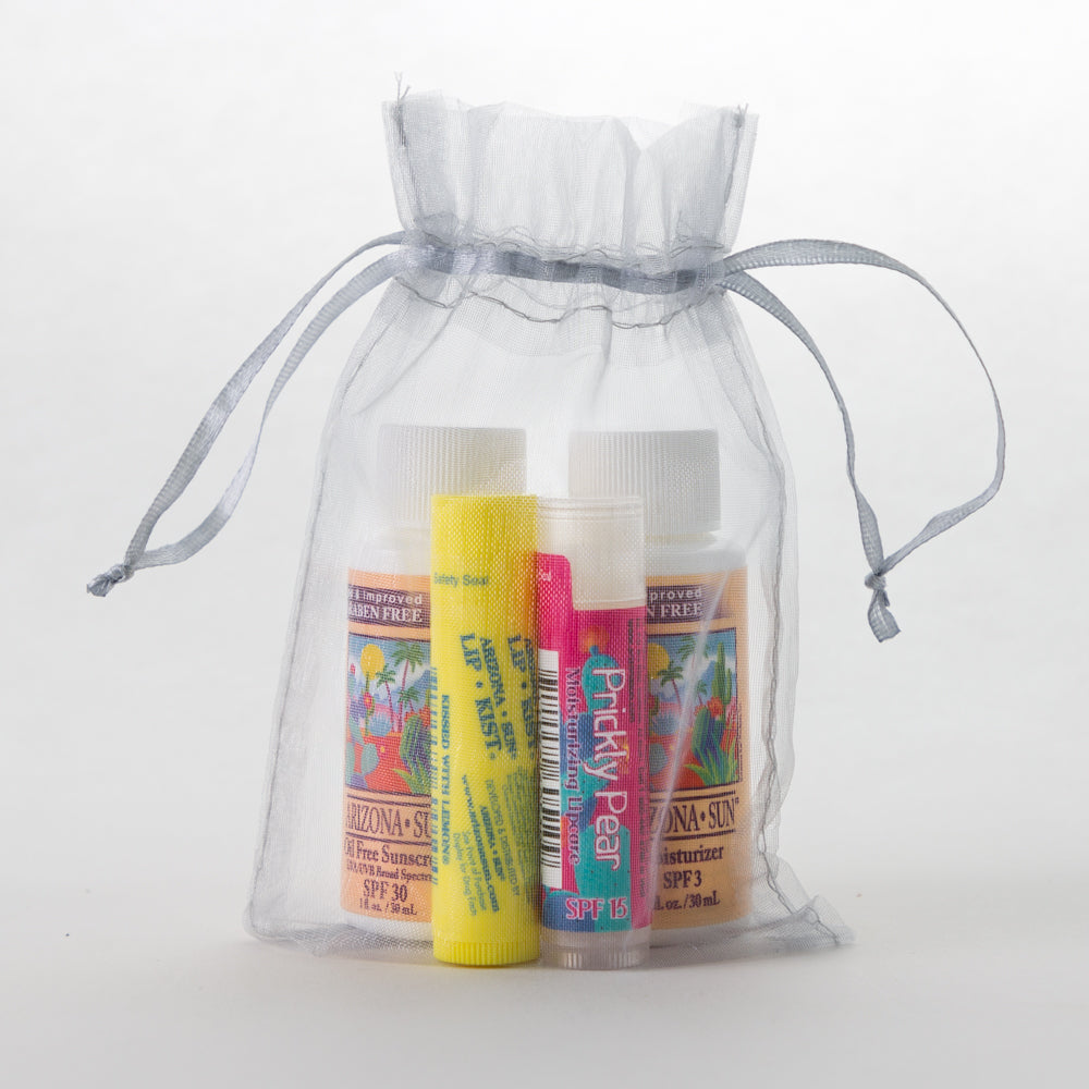 Any two 1 oz. Arizona Sun Products, Lipkist and a Prickly Pear Lip Balm - Holiday Cheer Gift Set
