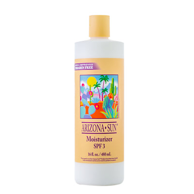 World Famous ArizonaSun® Skin Moisturizer Lotion - SPF3 - 16 oz.