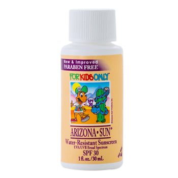 SPF 30 ArizonaSun® WaterResistant Sunscreen "For Kids Only" - 1 oz.
