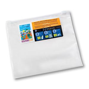 RightForFlight Carry-On, clear, 8 X 7 inch, Quart bag - meets TSA guidelines