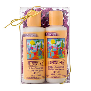 Two 4 oz. ArizonaSun® 2 Pac Sun Gift Set