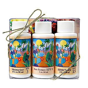 Three ArizonaSun® Skin Care Product Samples