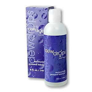 Dewdrops® Water Based Personal Lubricant - 8 oz.