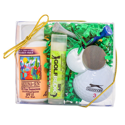 Golfer's Delight with LipKist® Skin Care Gift Set GolfBlok - Lemon
