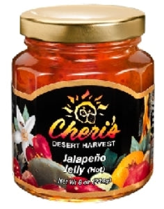 Cheri's Extra Hot - Heavenly Habanero Jelly - 8 oz - Cacti Jam - Southwest Desert Spread- Southwestern Flavor