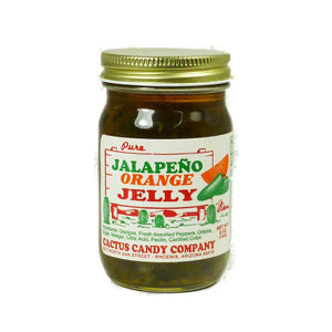 Jalapeno Orange Jelly - 10 oz - Jam - Southwest Desert Jelly Spread- Southwestern Flavor