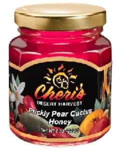 Cheri's Prickly Pear Cactus Honey- 5 oz - Sweet Cacti - Southwest Desert Spread- Southwestern Flavor