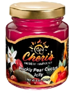 Cheri's Prickly Pear Cactus Jelly - 5 oz - Cacti Jam - Southwest Desert Spread- Southwestern Flavor
